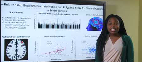 Kaela Kuitchoua, Winner of the 2019 Three-Minute Talks Competition