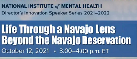 Glorinda Segay, D.B.H., shared her journey, her work at the Indian Health Service, and what the agency does to promote mental health among Native Americans.