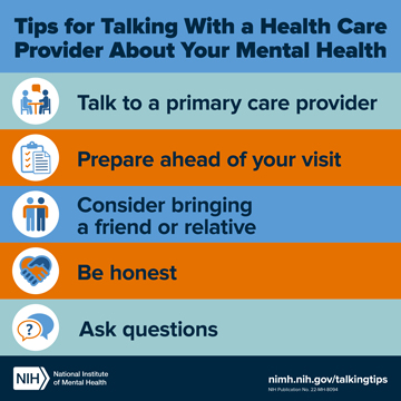 Tips for Talking With a Health Care Provider About Your Mental Health